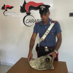 Archeologia, reperto recuperato da carabiniere sub