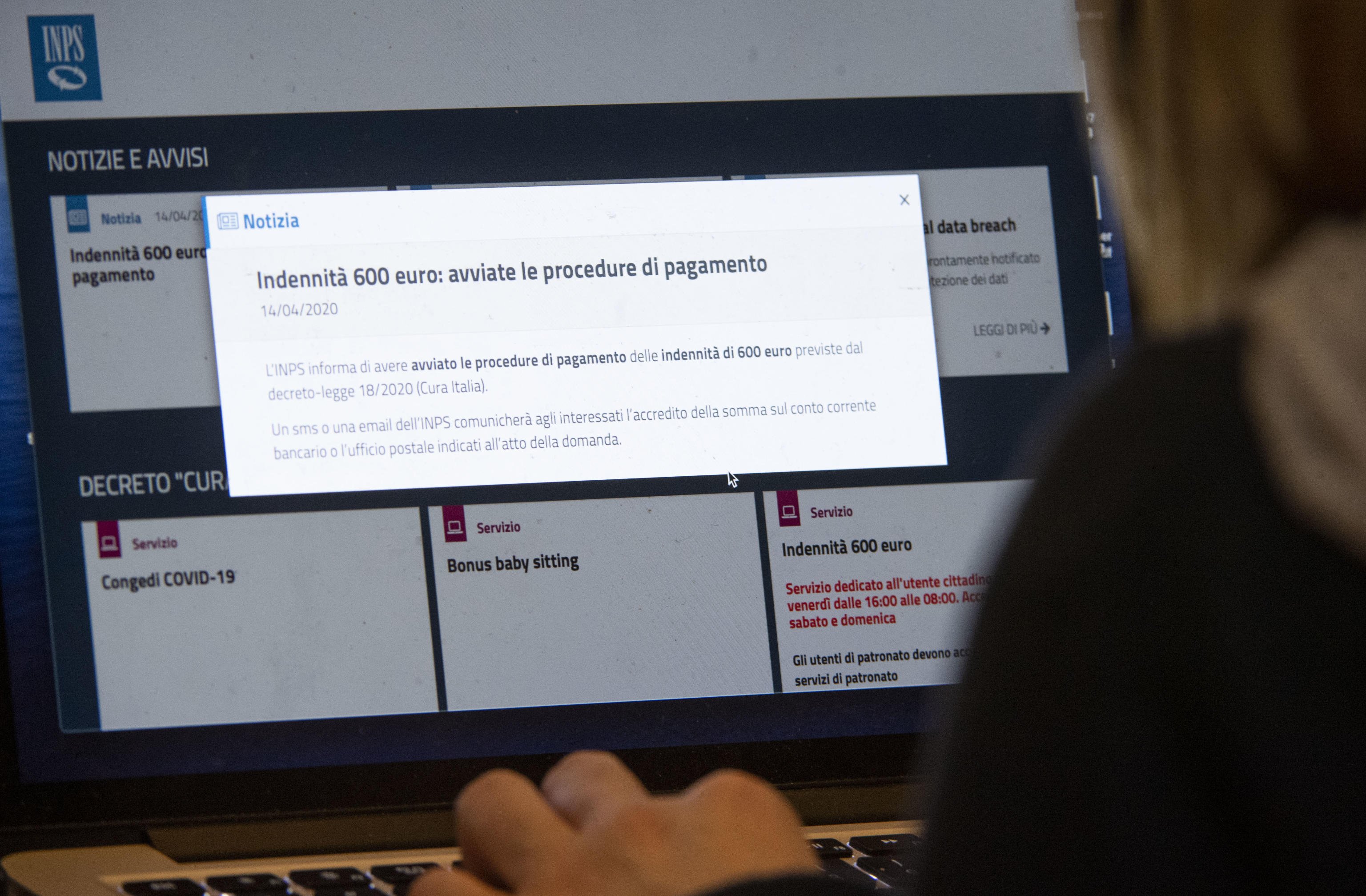 Privacy, su bonus “Spetta all’Inps valutare diffusione dei dati”