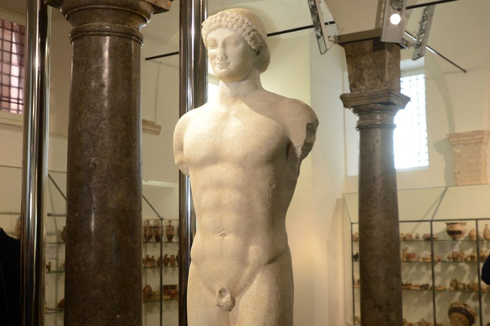 “Il Kouros ritrovato” al museo Paolo Orsi di Siracusa