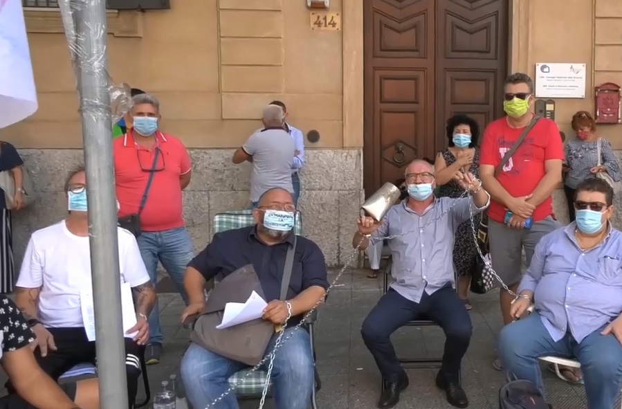 Formazione professionale, i licenziati dagli Enti di nuovo in presidio