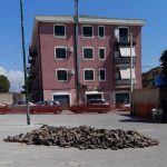 Villaseta, lavori in piazza Madonna della Catena