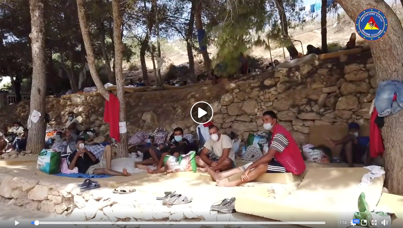 Le condizioni dell’hotspot di Lampedusa accertate dalla task force della Regione siciliana