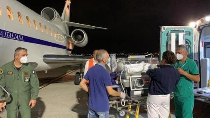 Aereo militare per salvare un bimbo in gravi condizioni