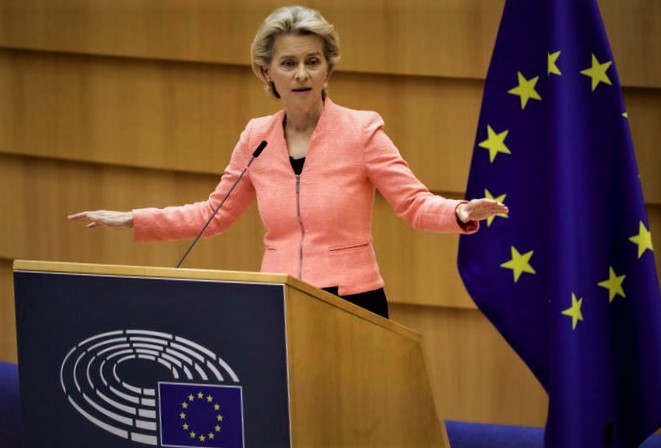 Recovery al via, Von der Leyen, già collocato bond da 20 miliardi