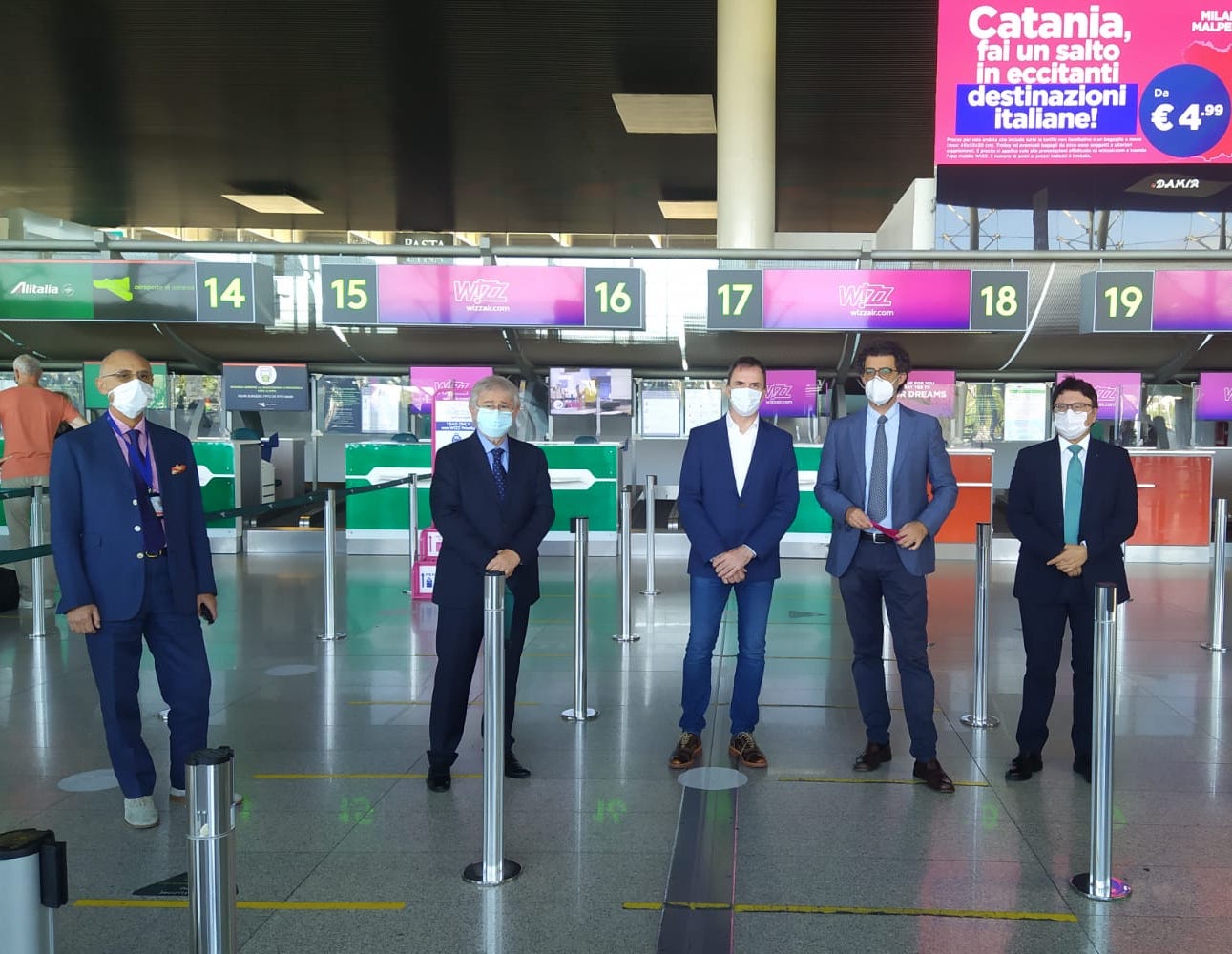 A Fontanarossa “atterra” la compagnia Wizz air