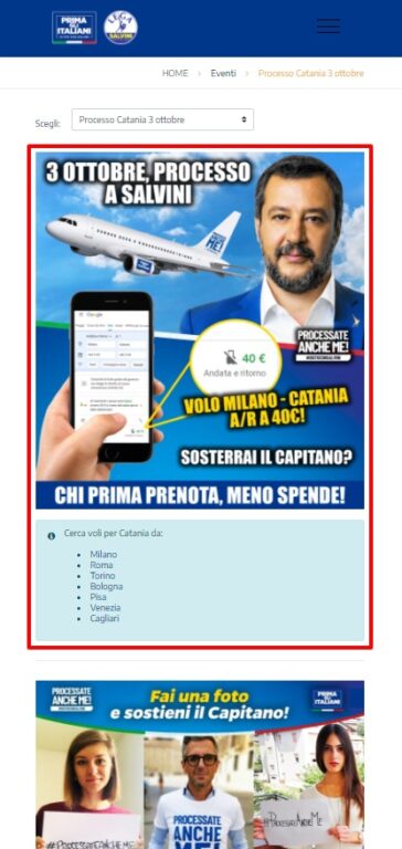 Galleria foto 'Gregoretti, Salvini e l’invenzione del “turismo processuale”' - foto 1