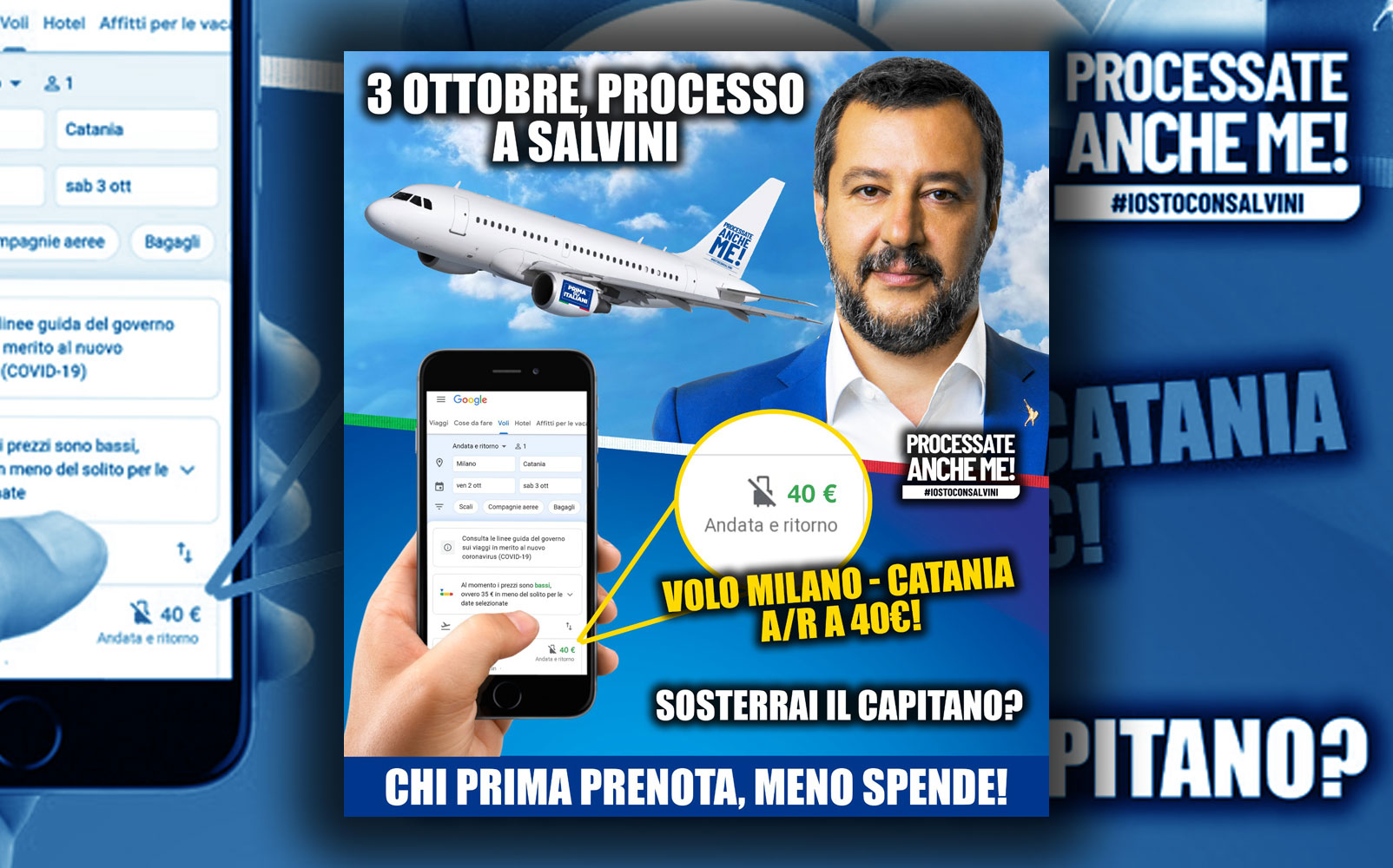 Gregoretti, Salvini e l’invenzione del “turismo processuale”