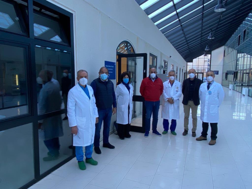 All’ospedale Umberto I di Enna cure in tutta sicurezza