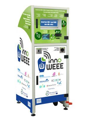 Smart bin, sconti in cambio dei rifiuti elettronici