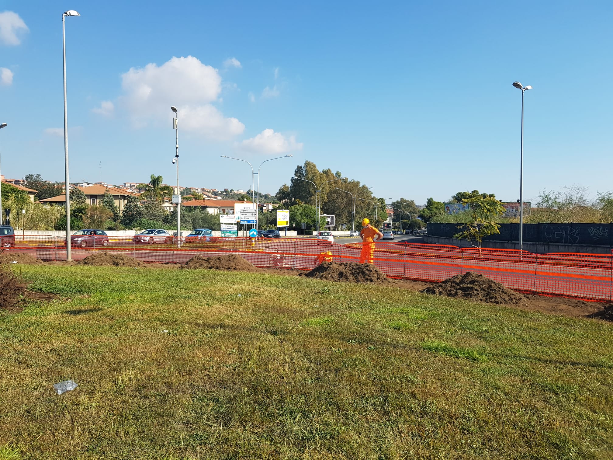 La circonvallazione di Catania si rifà il look, al via la riqualificazione delle rotatorie