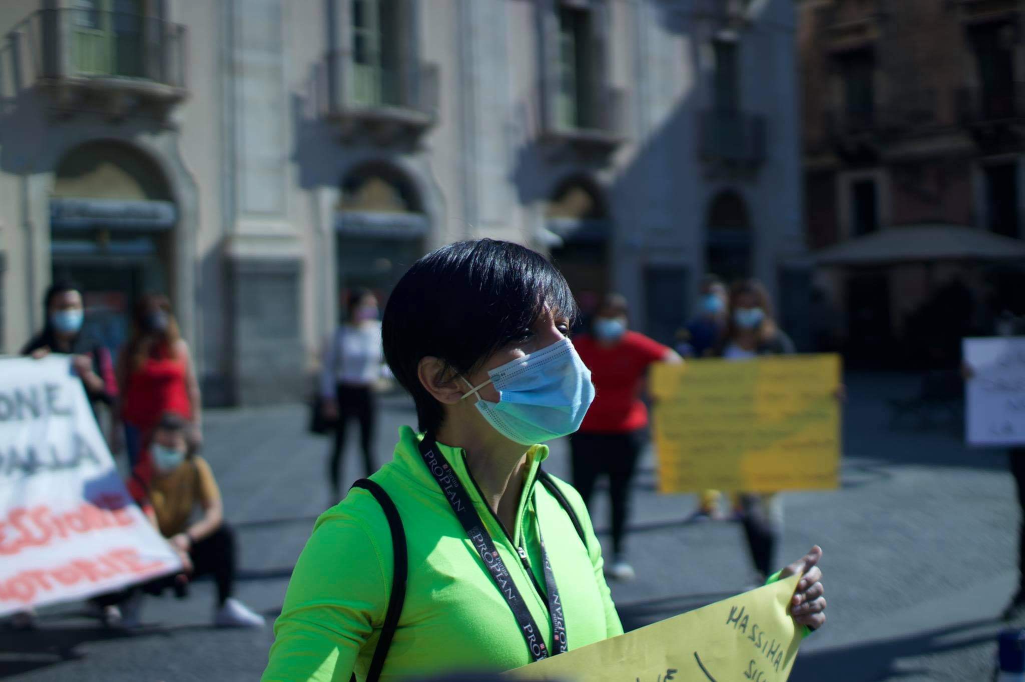 Galleria foto 'Dpcm, professionisti del fitness scendono in piazza' - foto 3