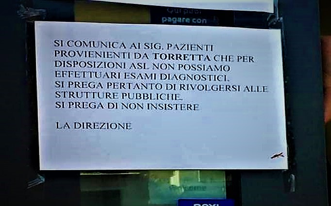 Coronavirus, studio radiologico nega esami a utenti zona rossa