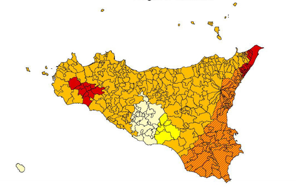 Terremoti, la Sicilia in zona rossa-arancione, l’altra cartina del rischio che sottovalutiamo