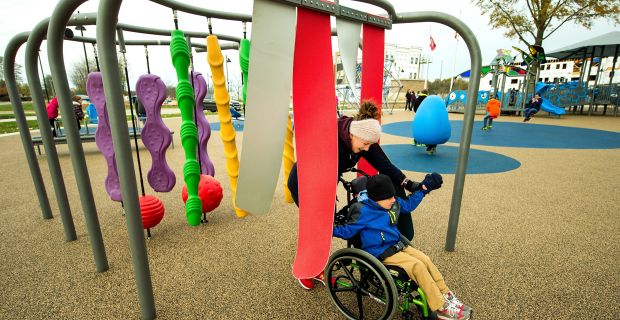 Un parco giochi inclusivo anche nella Città dei Templi