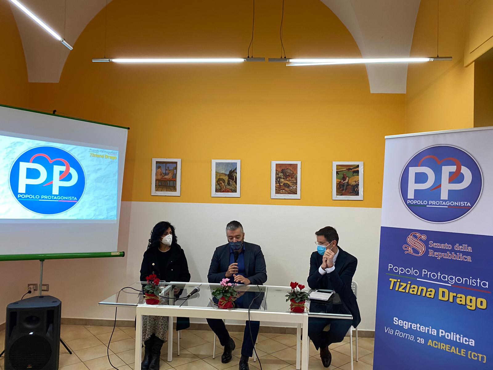 Popolo Protagonista, la senatrice Drago inaugura la sede di Acireale (Ct)