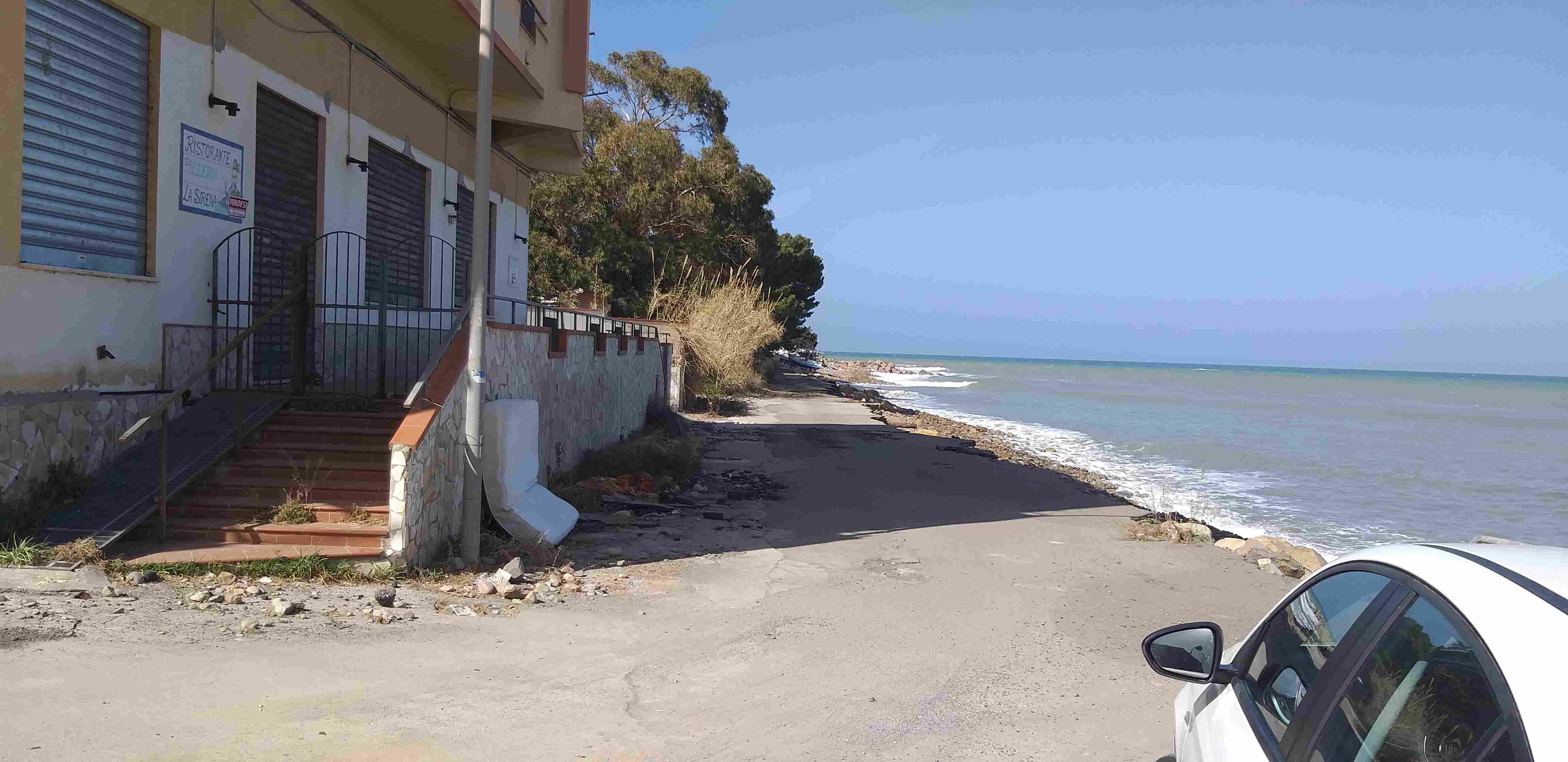 Erosione costiera Caronia, al via lavori litorale contrada Marina