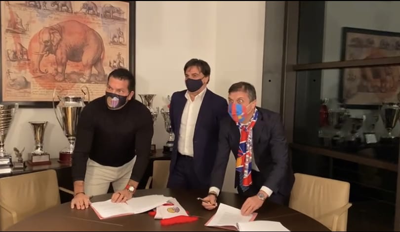 Catania calcio, Tacopina ha firmato l’accordo preliminare