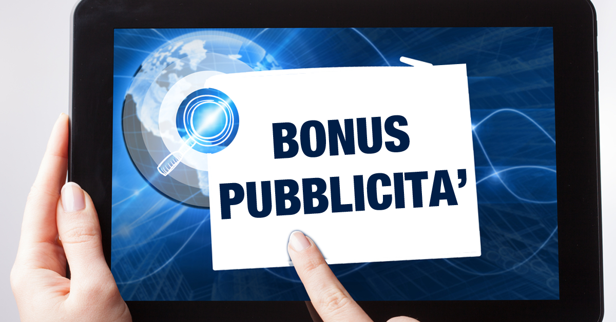 Bonus pubblicità, tutti i beneficiari del credito d’imposta