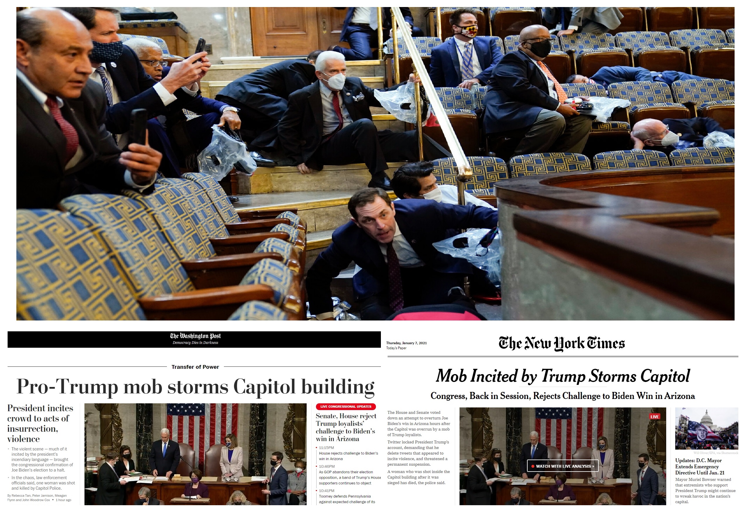 Usa, un “assalto alla democrazia” chiude l’era di Donald Trump