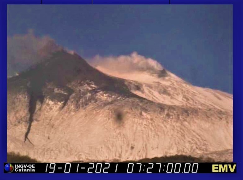 Etna, il riposo dopo una serata davvero spettacolare