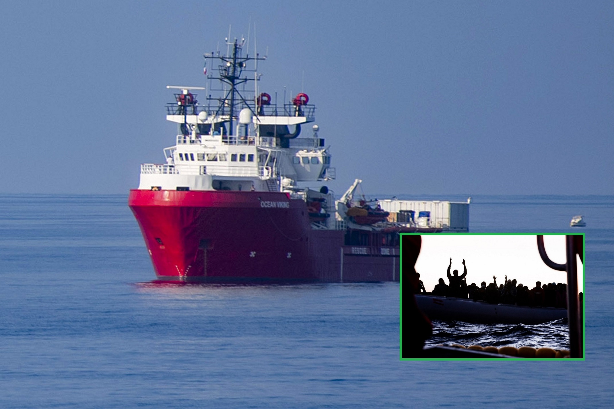 Migranti, Ocean Viking salvataggio al largo della Libia