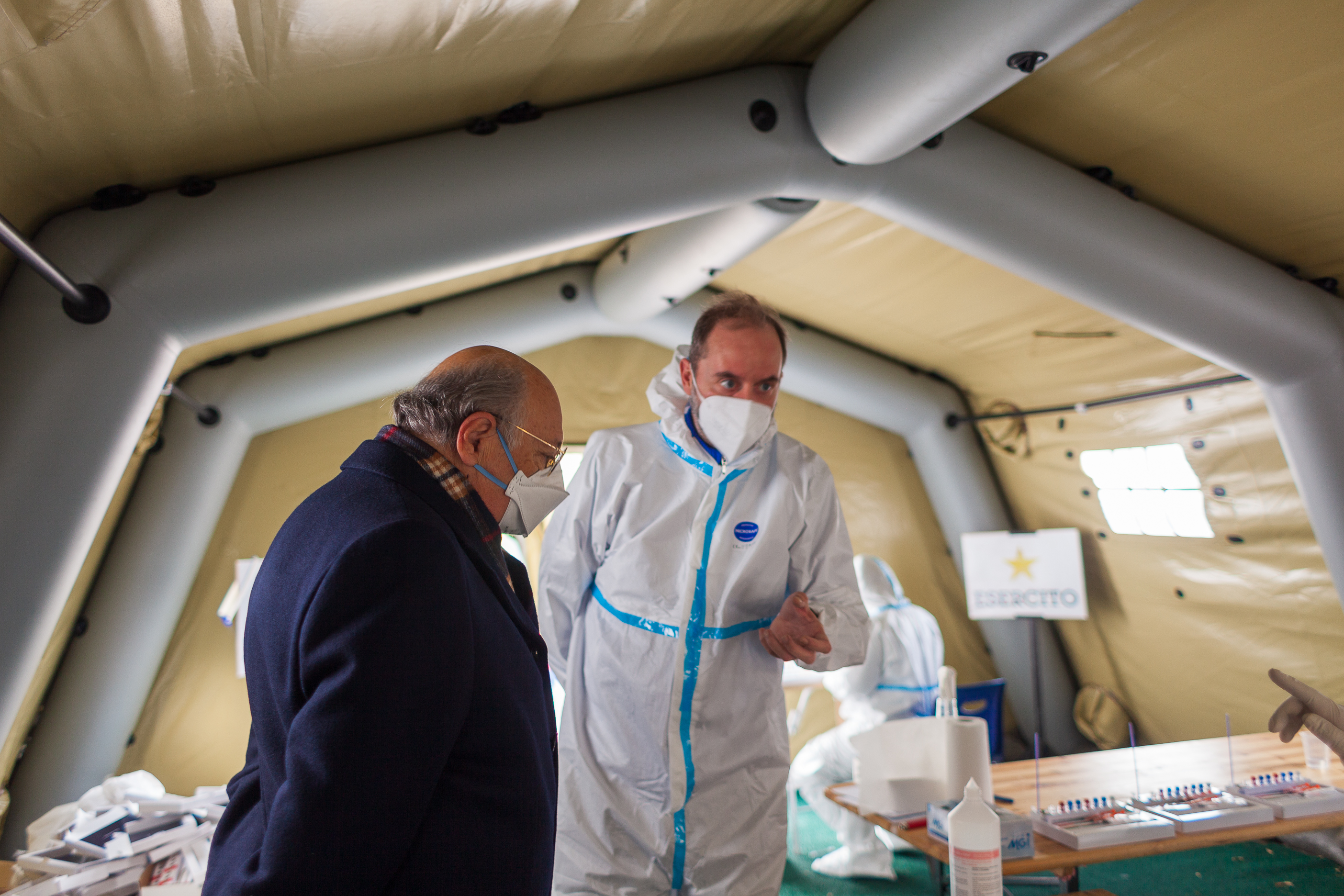 Covid, nuovo test salivare disponibile alla Fiera del Mediterraneo