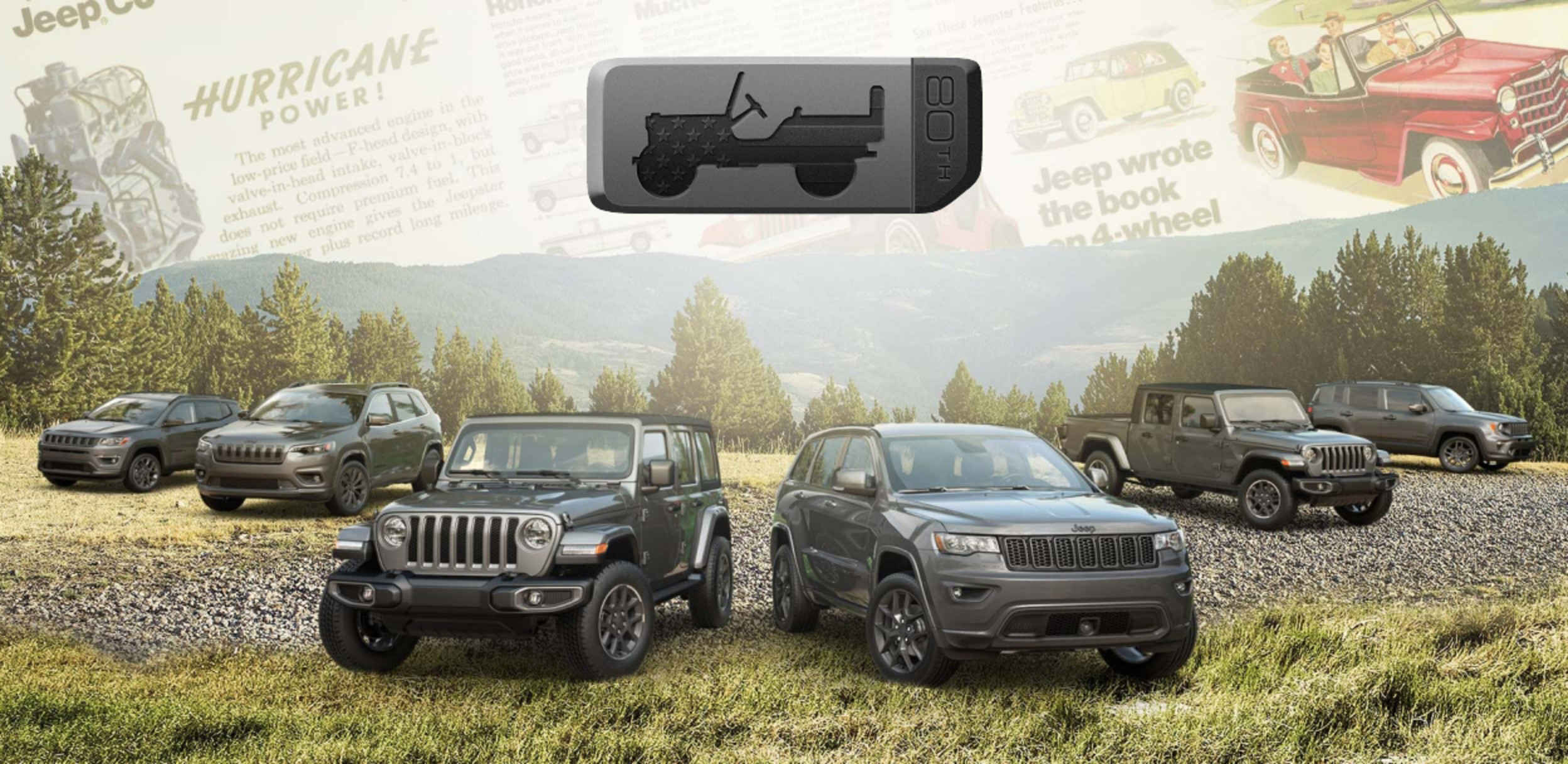 Ottant’anni e non sentirli una grande festa per Jeep Ottant’anni e non sentirli una grande festa per Jeep