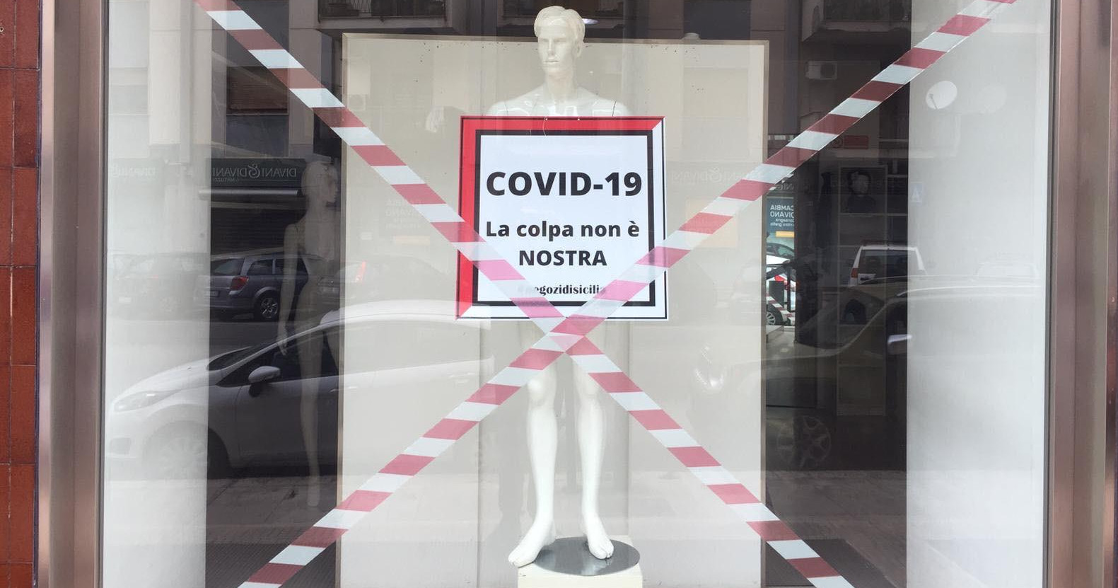 Isola ancora arancione, commercianti “neri”