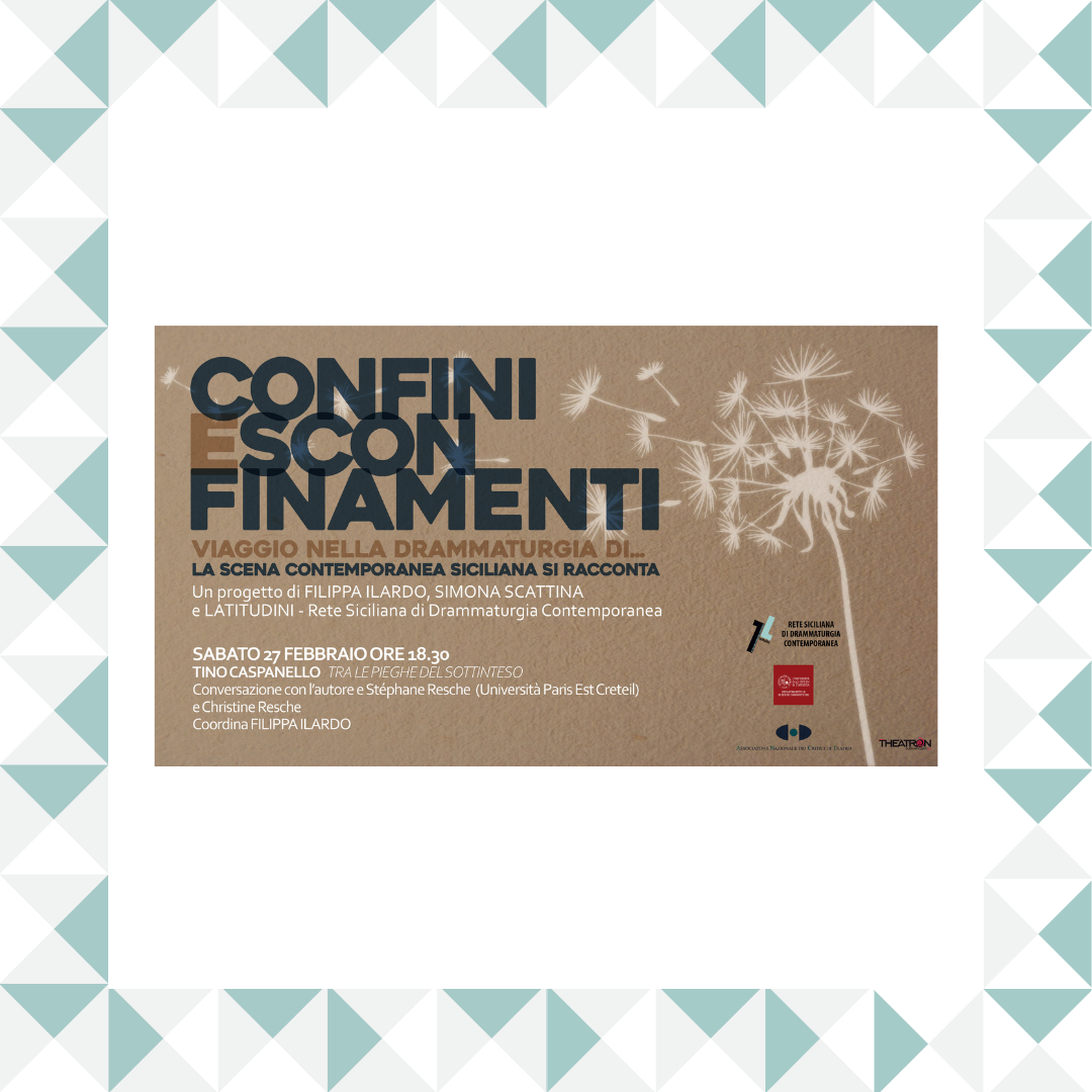 La drammaturgia siciliana tra “Confini e Sconfinamenti”