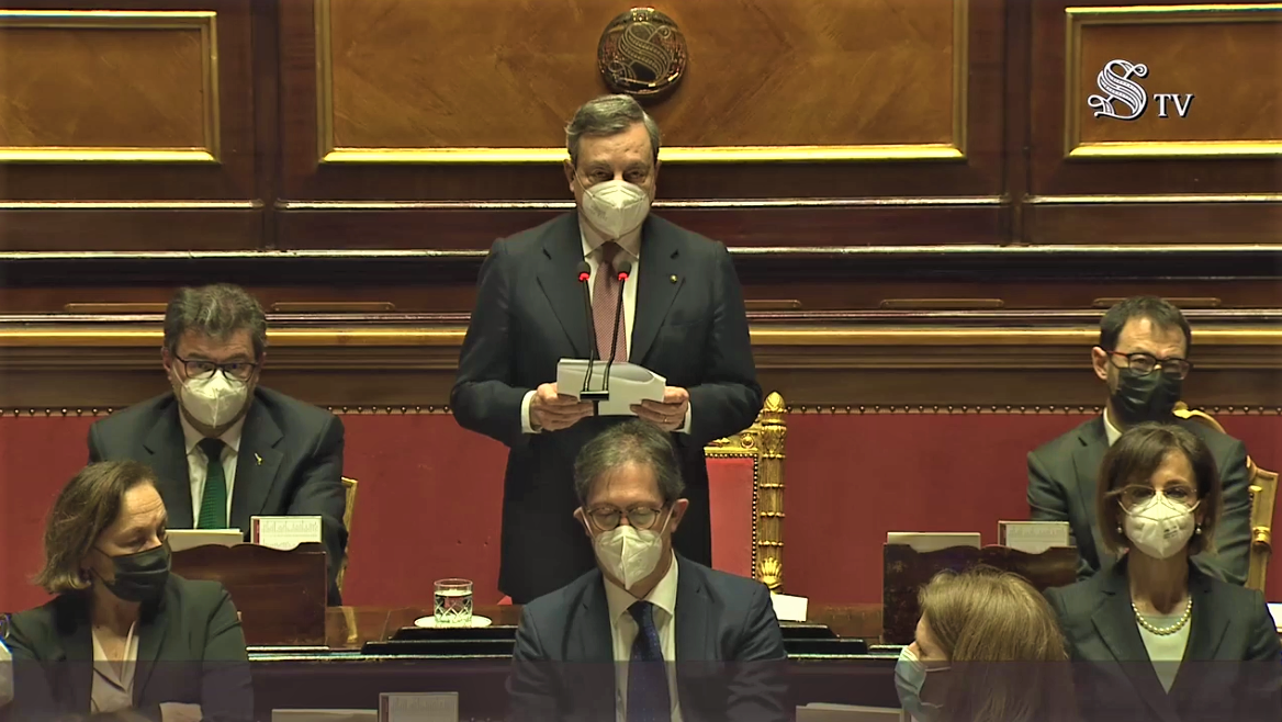 Governo, SuperMario Draghi va in scena a Montecitorio