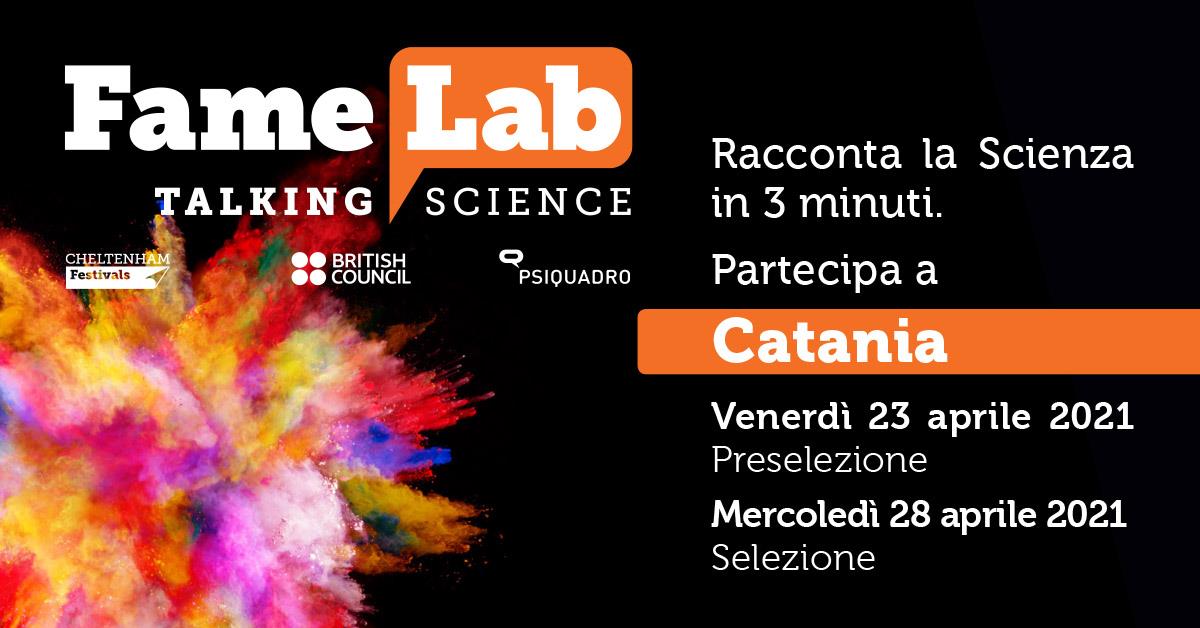 Università di Catania, la nuova edizione del talent show Famelab