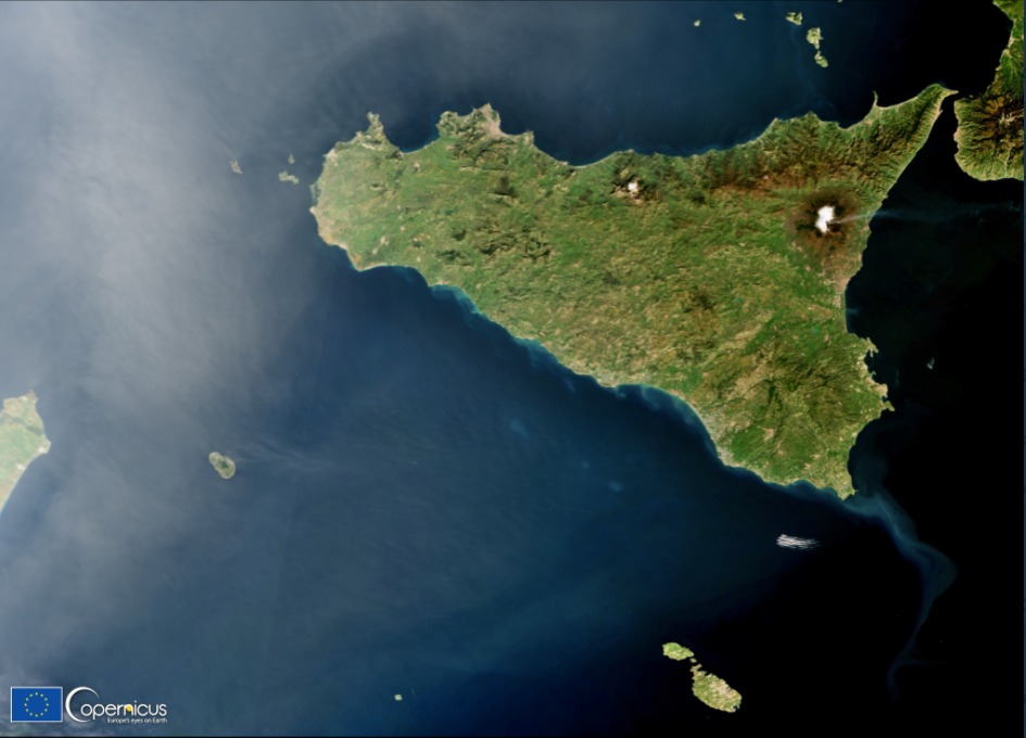 In Sicilia arriva nube dal Sahara, la stupefacente foto In Sicilia arriva nube dal Sahara, la stupefacente foto