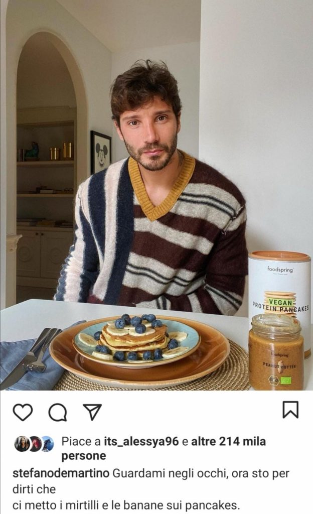 Belen incinta di Spinalbanese, Stefano De Martino la rimpiange