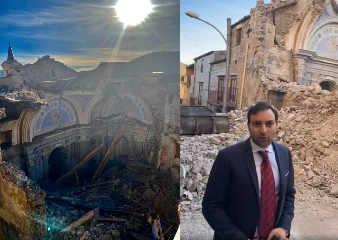 Ventimiglia di Sicilia, crolla la chiesa, “Burocrazia mostruosa”