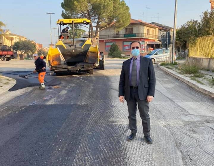 Pietraperzia, lavori sulla Sp 10 e nel quartiere San Francesco