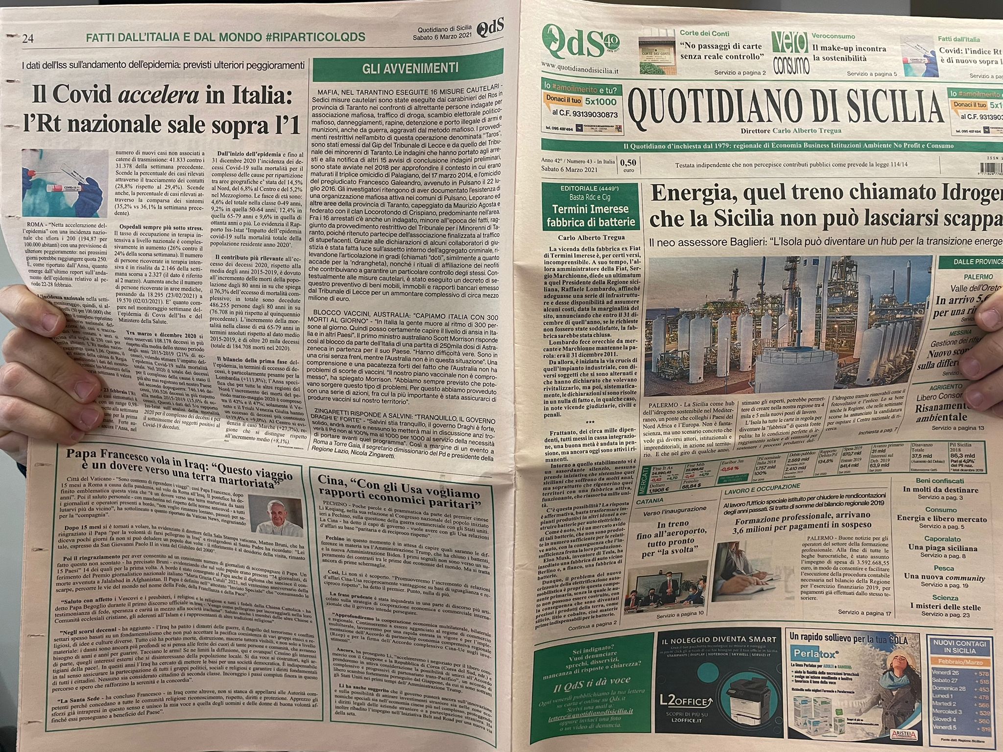 L’aria primaverile fa bene al QdS: le novità di marzo