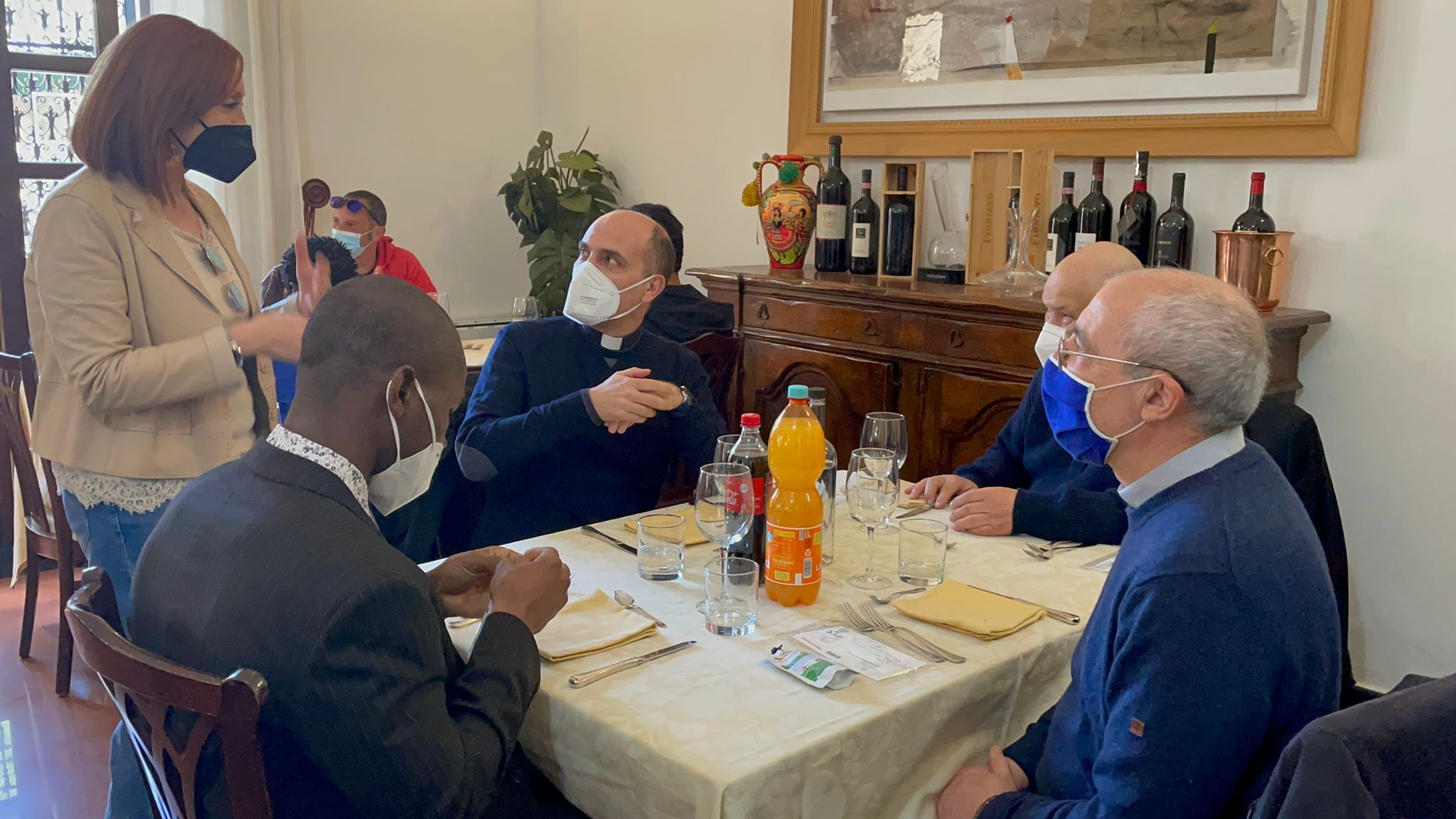 Pranzo solidale  da Fondazione Tregua e Caritas Diocesana