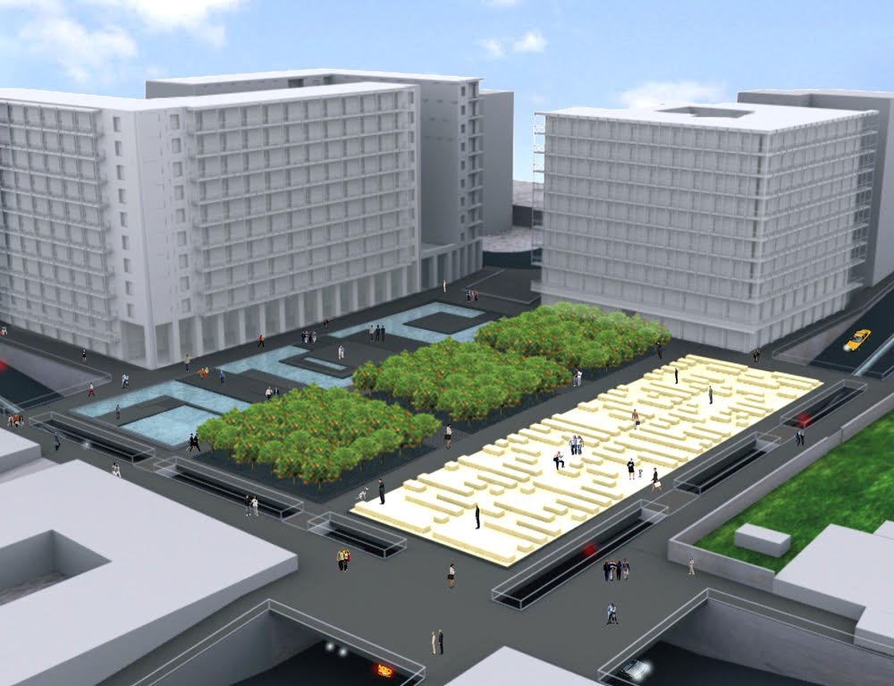 Catania, viale Veneto “interrato” per fare spazio a un grande parco