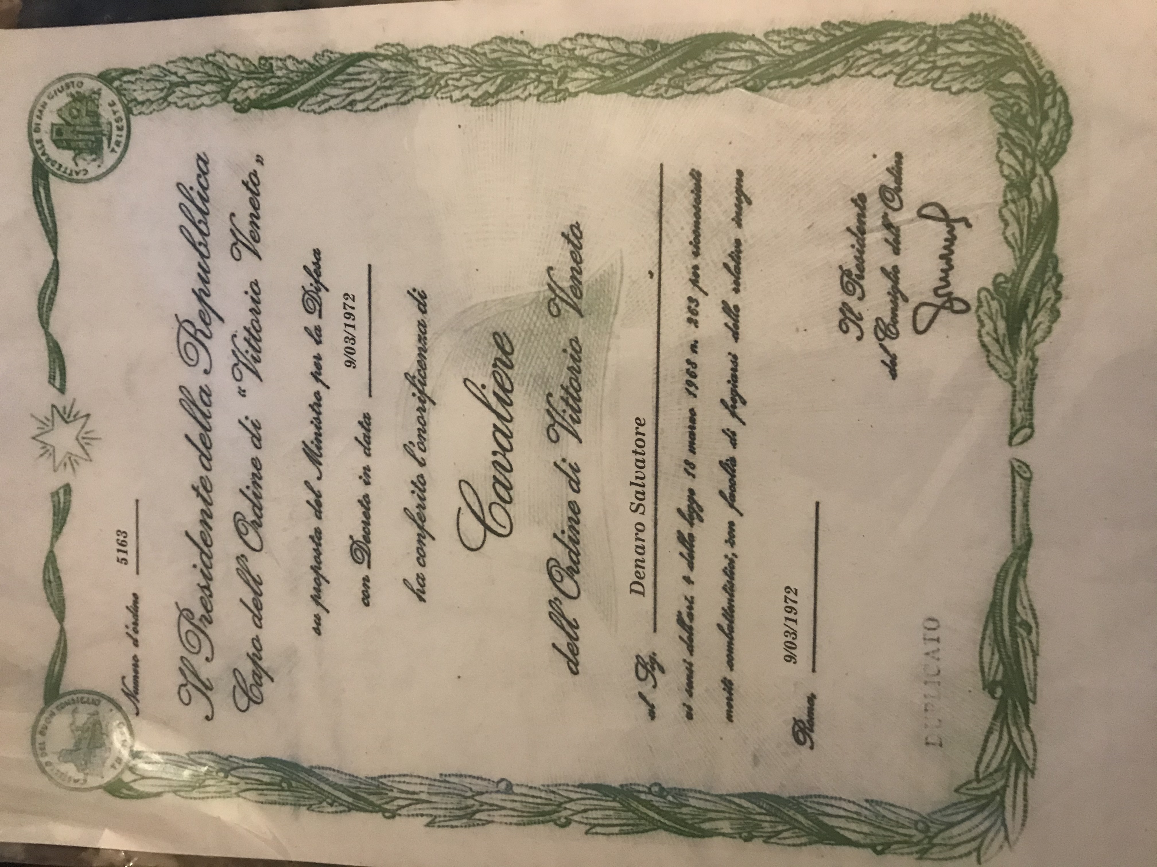 Galleria foto 'Cavalieri di Vittorio Veneto, la Sicilia e i racconti di guerra' - foto 3