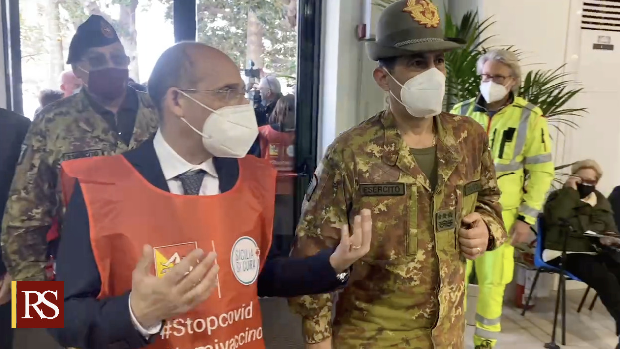 Covid, Musumeci, “Far partire le vaccinazioni per gli under 60”