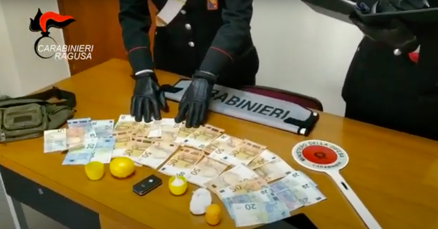 Sorpreso con 45 grammi di cocaina, arrestato 38enne di Vittoria