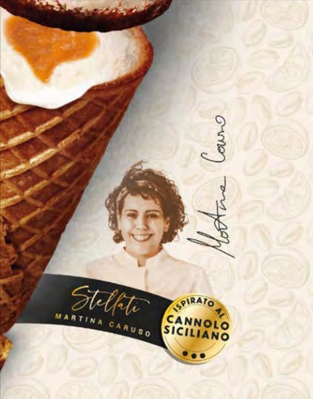 Dalla chef Martina Caruso il cornetto Algida “cannolo siciliano”