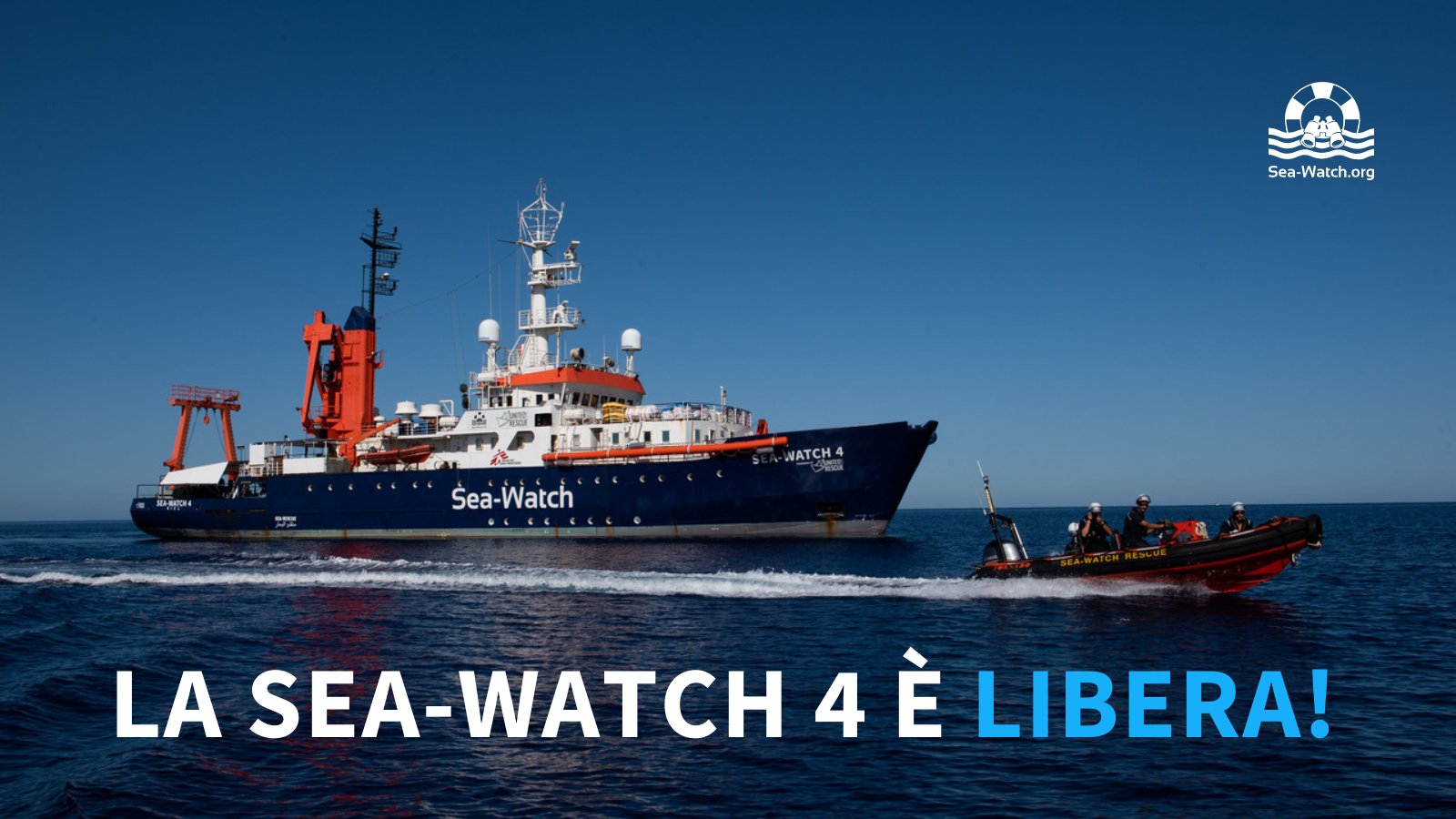 Migranti, Augusta è il porto sicuro per la Sea Watch 3