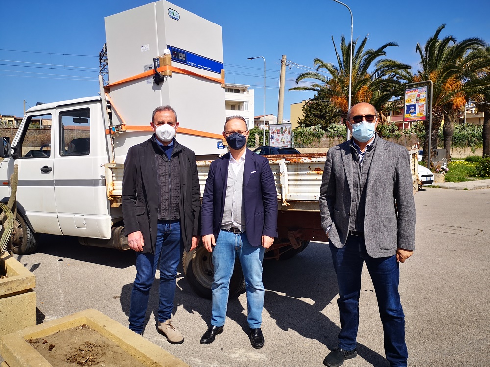 Capo d’Orlando, consegnato congelatore per dosi vaccino Pfizer