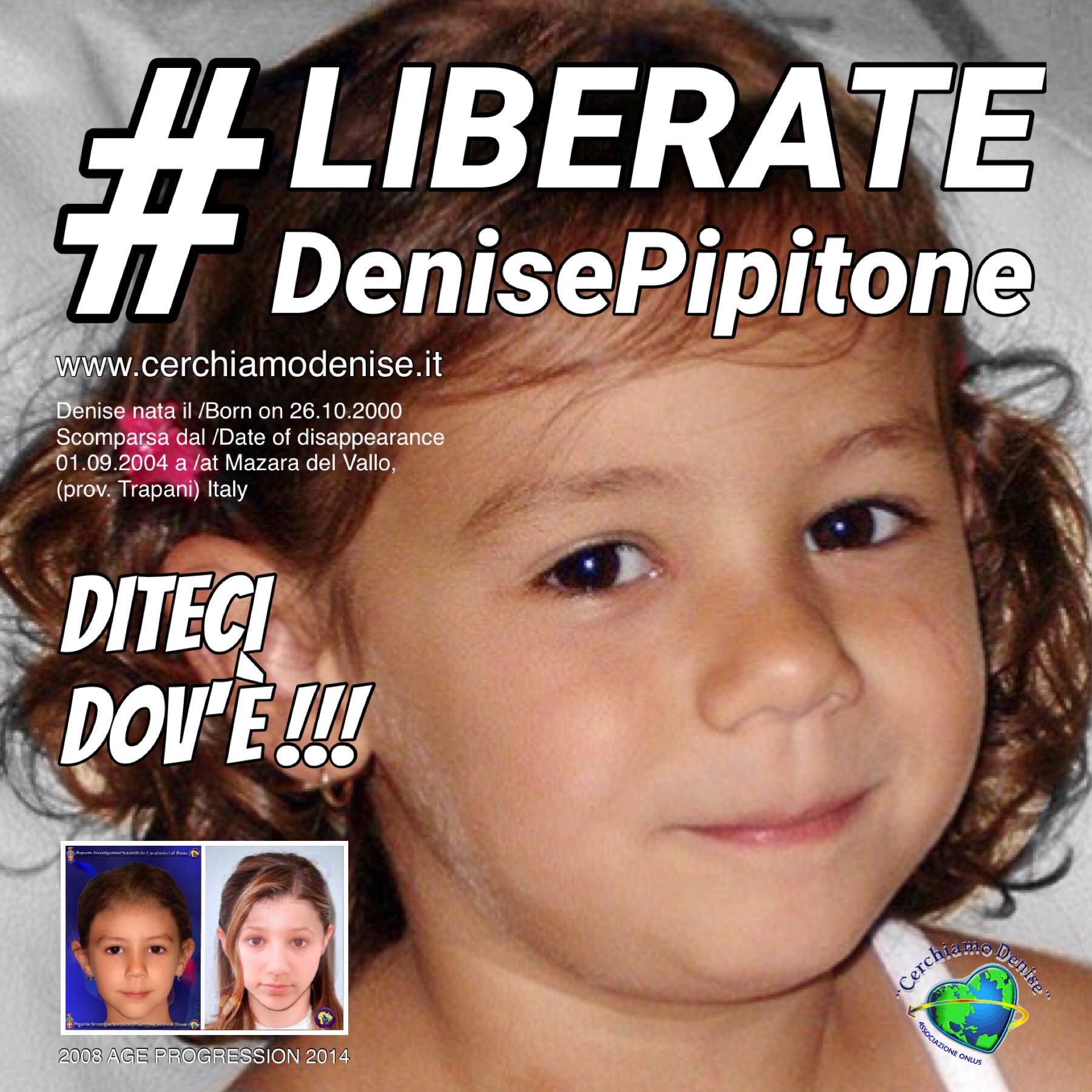 Denise Pipitone, a Mazara consiglio comunale con i genitori