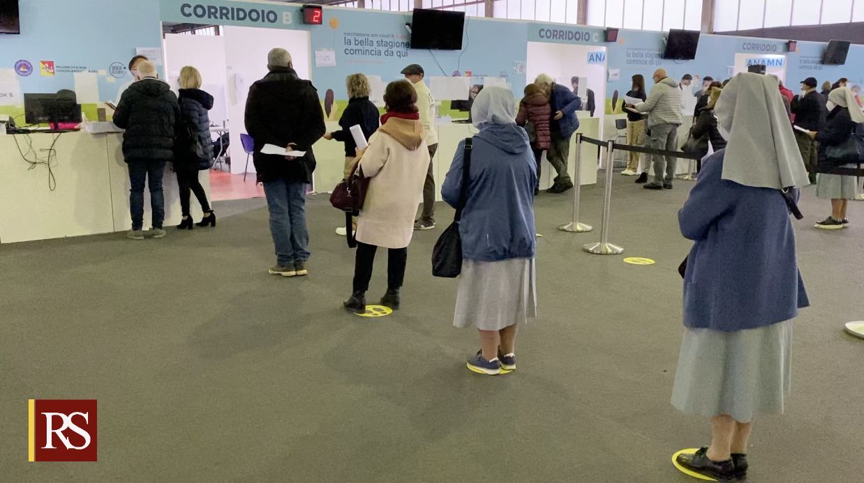 Ecco quando saranno vaccinati in Sicilia 50enni, 40enni e 30enni