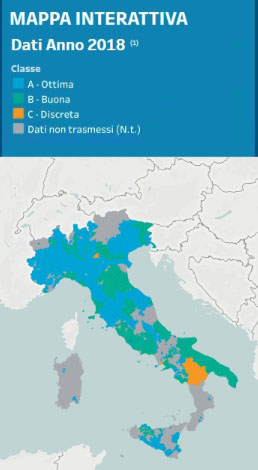 Acqua, nel Meridione ancora troppe le “zone d’ombra”