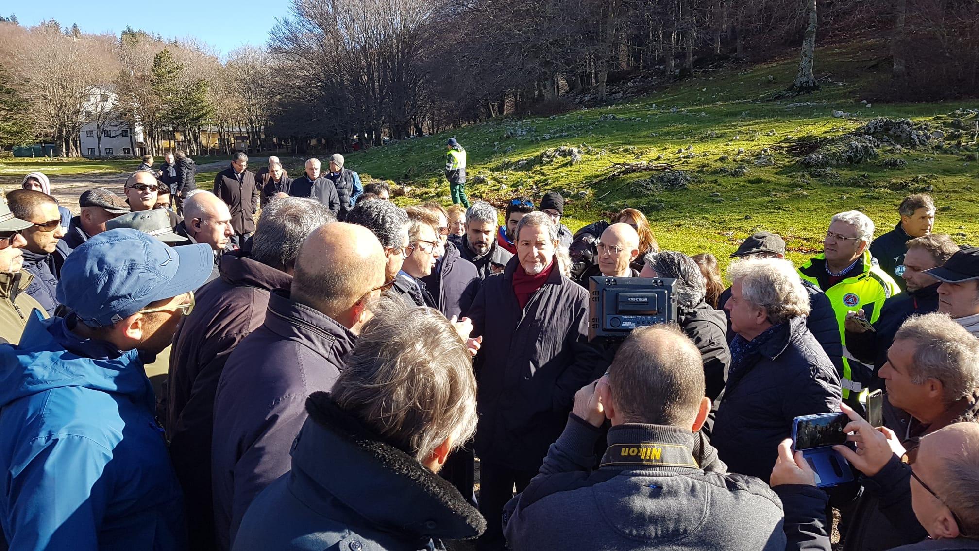 Galleria foto 'Regione avvia i lavori  per la strada d’accesso a Piano Battaglia' - foto 3