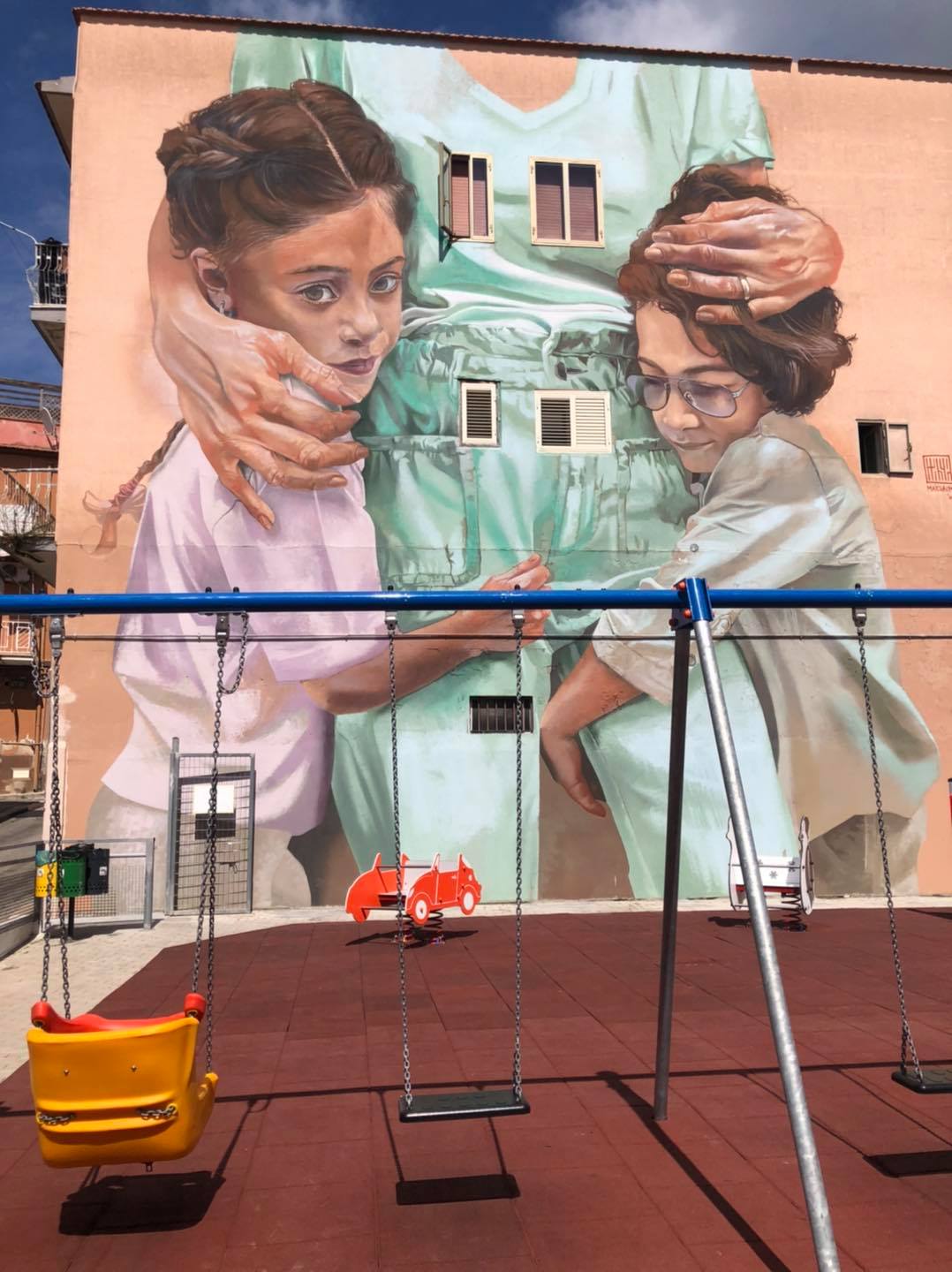 Ragusa, una nuova area giochi inclusiva in via Generale Cadorna