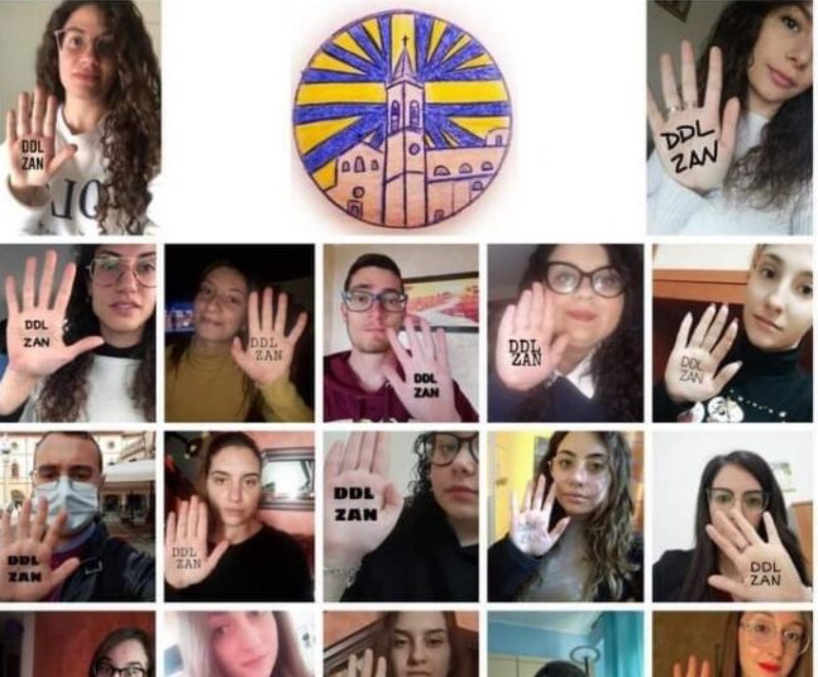 Castel di Lucio, post in sostegno del DDL Zan, bufera sui social